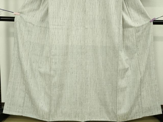 平和屋本店●極上　米沢　新田英行　真綿手引紬　虹彩　証紙付き　逸品　DZAC0250kh6