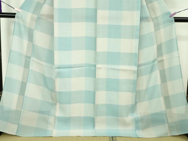 平和屋本店＊極上　夏物　東郷織物謹製　本場大島紬　夏大島　手織絣　横段文　証紙付き　逸品　未使用　DZAC0274kh6