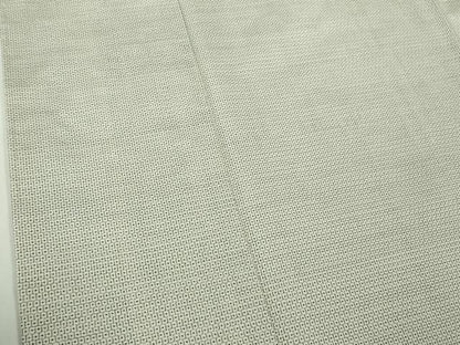平和屋本店●極上　本場大島紬　白大島　100亀甲　総詰め　反端付き　逸品　未使用　DZAC0275kh6