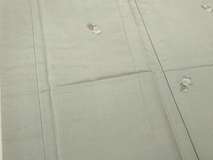 平和屋着物∞極上　京の名門・菱屋六右ェ門　紬　長羽織　猫　楽器　逸品　DZAC0286kh6
