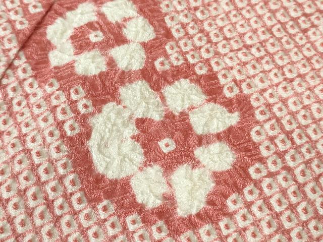 平和屋本店●極上　名門　藤娘きぬたや・総絞り　訪問着　舞花文　逸品　DZAC0354kh6