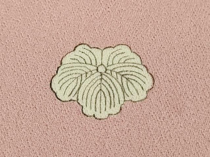 平和屋本店●極上　人間国宝　森口華弘　蒔糊友禅　蒔糊散らし　色留袖　刺繍　枝菊　金糸　三越扱い　逸品　DZAC0398kh6