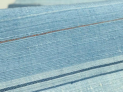 平和屋本店＊極上　夏物　沖縄県無形文化財指定　本場八重山上布　麻　九寸名古屋帯　絣文様　逸品　DZAC0476kh6