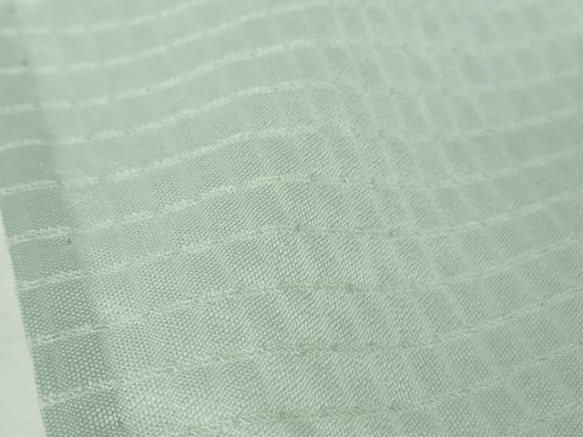 平和屋本店＊極上　夏物　京の名門　友禅　染の北川　訪問着　銀駒刺繍　露芝文　伊と幸　秘色色地　反端付き　逸品　未使用　DZAC0559kh6