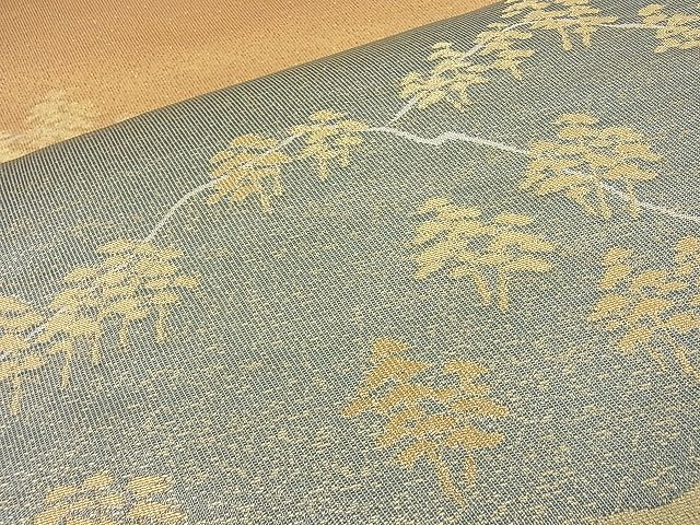 平和屋着物■六通柄袋帯 浜松文 金糸 逸品 n-ea0101