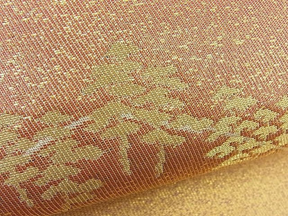 平和屋着物■六通柄袋帯 浜松文 金糸 逸品 n-ea0101