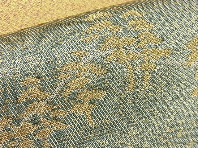 平和屋着物■六通柄袋帯 浜松文 金糸 逸品 n-ea0101