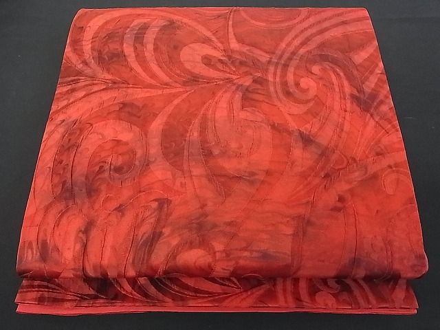 平和屋着物■全通柄袋帯　霞文　逸品　et1345