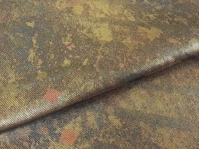 平和屋着物■六通柄袋帯　霞文　箔楽　引箔　逸品　et1368