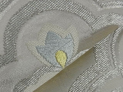 平和屋着物■六通柄袋帯 唐織 正倉院花文 金銀糸 逸品 ev0170