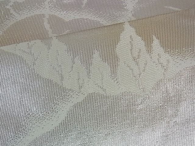 平和屋着物■六通柄袋帯 道長吉祥文 銀糸 逸品 ev0920