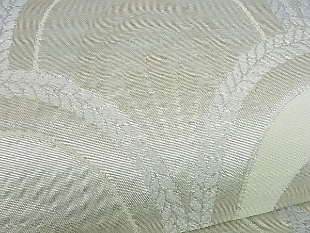 平和屋着物■六通柄袋帯 青海波 銀糸 逸品 ev1110