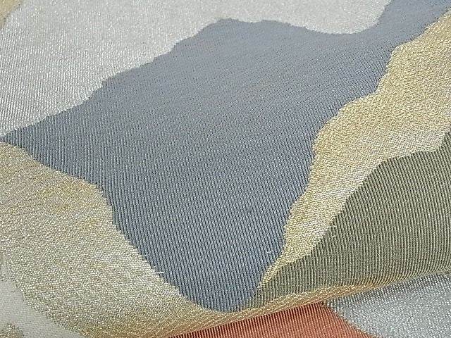 平和屋着物■六通柄 本袋帯 道長吉祥文 金銀糸 逸品 ev1140