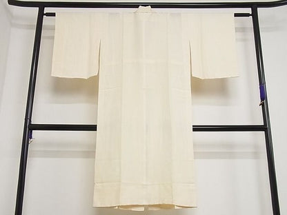 平和屋着物■長襦袢 無双仕立て 枝花文 正絹 逸品 B-ey2337