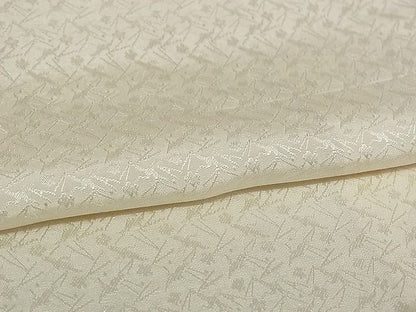 平和屋着物■長襦袢 袷 草花地紋 正絹 逸品 B-ey2802