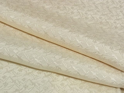平和屋着物■長襦袢 袷 草花地紋 正絹 逸品 B-ey2802