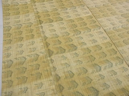 平和屋着物■上質な紬 吉祥文 逸品 fb4836