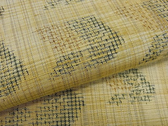 平和屋着物■上質な紬 吉祥文 逸品 fb4836