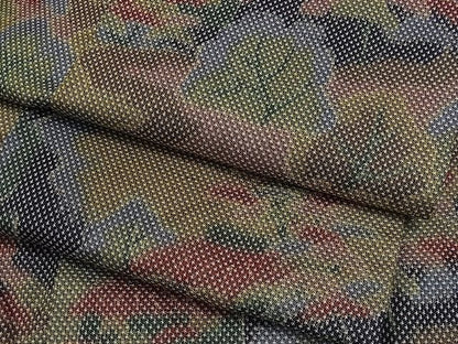平和屋着物■上質なお召 風景文 逸品 fb5596