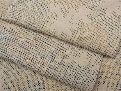 平和屋着物■上質な紬　楓文　逸品　fb7102