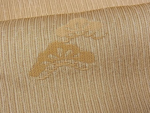 平和屋着物■上質なお召 松 逸品 fb7511