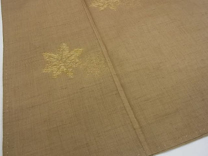 平和屋着物■上質な紬 楓文 逸品 fe2997