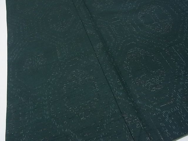 平和屋着物■上質な紬 亀甲文 逸品 fe3206