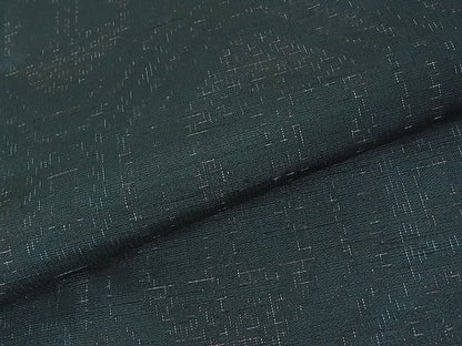 平和屋着物■上質な紬 亀甲文 逸品 fe3206