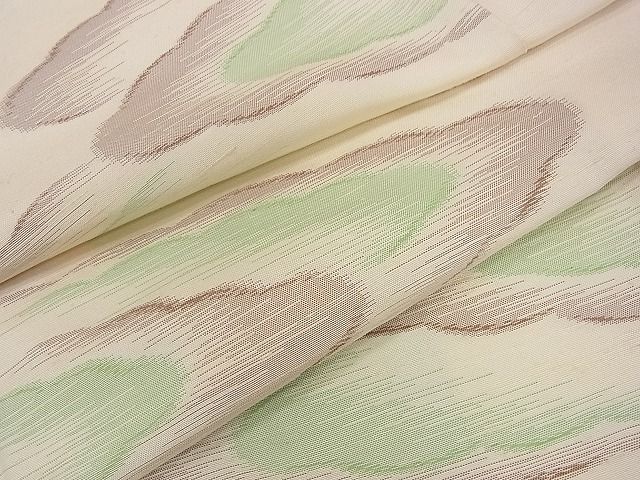平和屋着物■上質な紬 雲文 逸品 fe3626