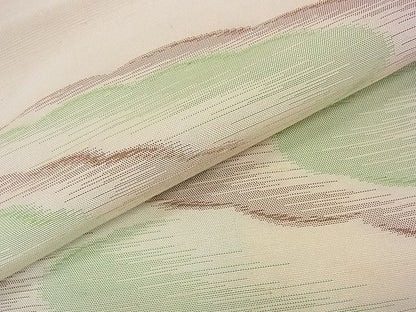 平和屋着物■上質な紬 雲文 逸品 fe3626