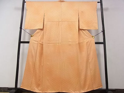 平和屋着物■付下げ　檜扇地紋　暈し染め　逸品　fe3970