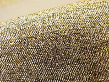 平和屋着物■太鼓柄袋帯 綴れ 地紙重ね霞文 金銀糸 逸品 n-fn0146