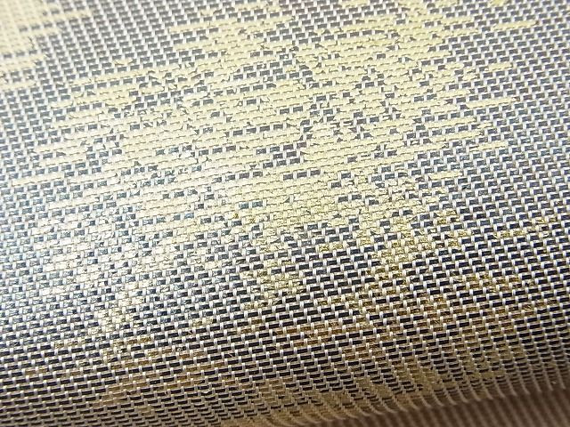 平和屋着物■六通柄袋帯 霞文 金銀糸 逸品 n-fn0750