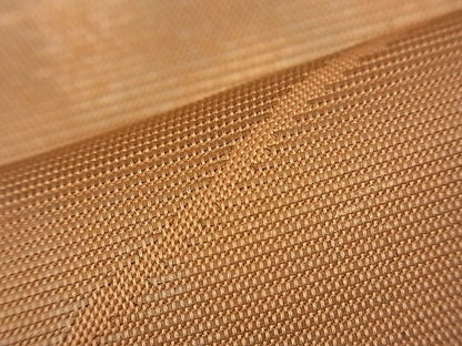 平和屋着物■西陣 六通柄 本袋帯 間道 引箔 金彩 逸品 n-fw0952