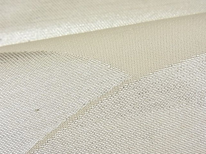 平和屋着物■六通柄 本袋帯 エ霞遠山箔散らし 銀糸 逸品 n-fw1663