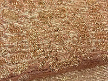 平和屋着物■西陣 六通柄袋帯 吉祥花文 金糸 逸品 n-fw1680
