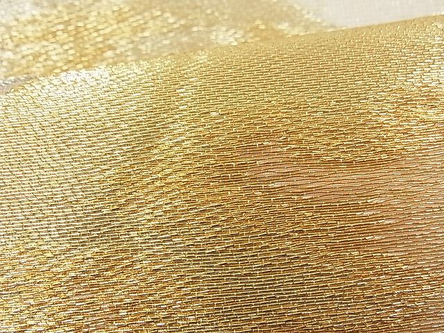 平和屋着物■六通柄袋帯 飛鶴松文 金銀糸 逸品 n-fw1704