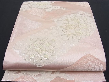 平和屋着物■六通柄袋帯 宝相華 金銀糸 逸品 n-fw1873