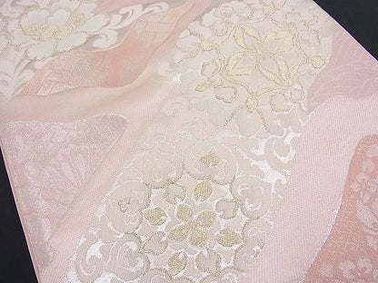 平和屋着物■六通柄袋帯 宝相華 金銀糸 逸品 n-fw1873