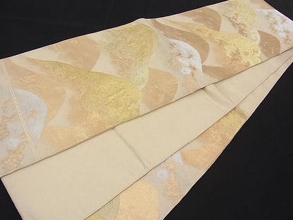 平和屋着物■六通柄袋帯 重山文 金銀糸 逸品 n-fw2133