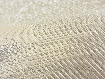 平和屋着物■六通柄袋帯 雲重ね文 銀糸 逸品 n-fw2136