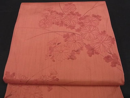 平和屋着物■六通柄袋帯 本袋帯 枝菊 逸品 ga1558