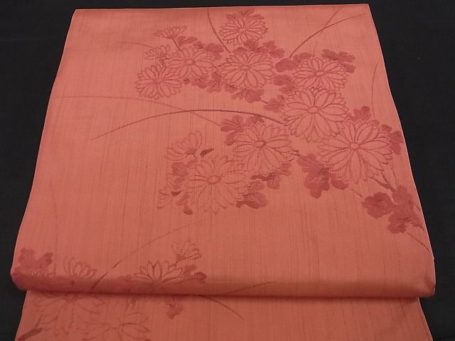 平和屋着物■六通柄袋帯 本袋帯 枝菊 逸品 ga1558