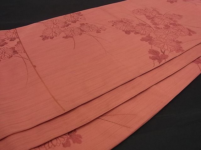 平和屋着物■六通柄袋帯 本袋帯 枝菊 逸品 ga1558