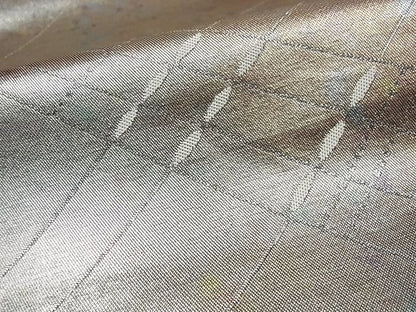 平和屋着物■六通柄袋帯 幾何学文様 彩光箔 逸品 ga1579