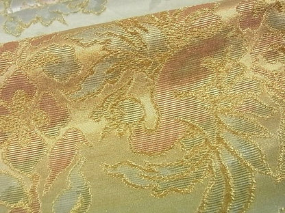 平和屋着物■六通柄袋帯 鳳凰洋花文 金銀糸 逸品 ga1632