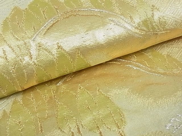 平和屋着物■六通柄袋帯　霞取り吉祥松文　金銀糸　逸品　ga1638