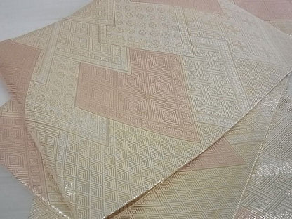 平和屋着物■佐賀錦 全通柄袋帯 吉祥文 金糸 逸品 ga1751