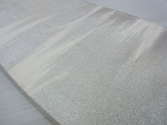 平和屋着物■綴れ 太鼓柄袋帯 霞文 銀糸 逸品 ga1755