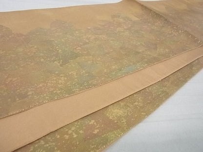 平和屋着物■六通柄袋帯 霞文 引箔 逸品 ga1784